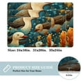 thumbnail image 2 of Platypus Soft Polyester Non-Slip Machine Washable Floor Carpet Door Mat Office Rugs, 2 of 6