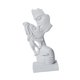 thumbnail image 5 of Escultura de pareja besándose, figura de amor, adorno de cumpleaños, estatua de pareja besándose Blanco, 5 of 9