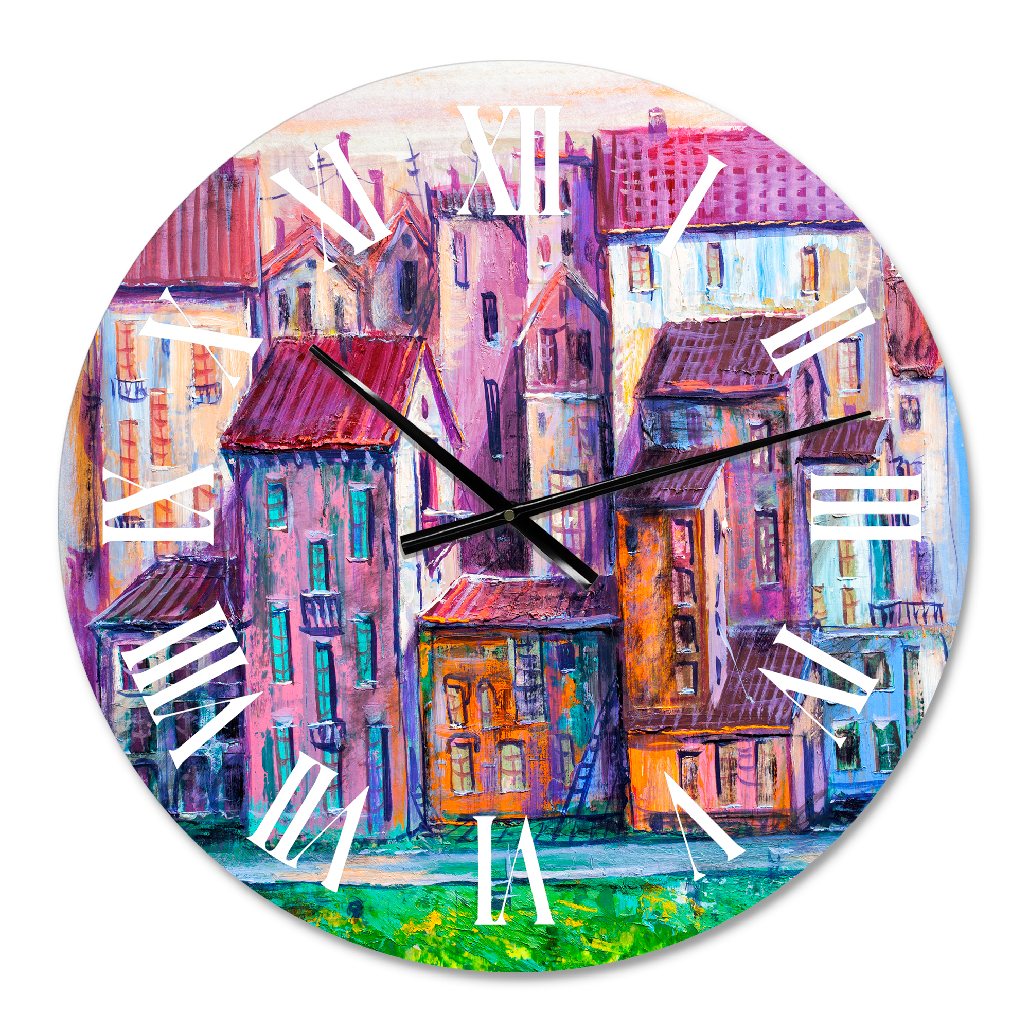 Designart 1" Quartz Modern/Contemporary Wall Clock