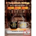 thumbnail image 3 of Mug Warmer, Coffee Cup Warmer for Desk with 6-Temp Settings & 8H Auto Shut-Off, 50W Large Heating Panel for Office and Home Use, Ultra-Thin Electric Drink Warmer, 3 of 9