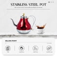 thumbnail image 3 of BRIGHTFUFU Household Tea Kettle Stainless Steel Ergonomic Handle Simple and Generous Shape 1Pcs, 3 of 8