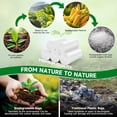 thumbnail image 2 of Compostable Mini Trash Bags 2.6 Gallon - Biodegradable Tiny Garbage Bags, Unscented, Leakage-Proof, Strong Thick Trash Can Liners for Kitchen, Office, Bathroom (5 Rolls, 200 Count, Clear White), 2 of 11