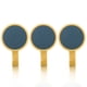 thumbnail image 2 of Monstrate Paquete de 3 perchas giratorias elegantes desmontables autoadhesivas para baño, cocina, pared, resistente, gancho para ropa, azul oscuro Almacenamiento y organización del hogar Azul oscuro Monstrate HA063270-04B, 2 of 6