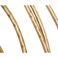 thumbnail image 5 of DecMode 40" x 38" Gold Wall Mirror with Overlapping Ring Frame, 5 of 15