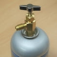 thumbnail image 4 of Lefu 3PC Auto-Scellage R1234yf A/C Peut Robinet 1/2" ACME LH 1/4" SAE Mâle R12 R134a, 4 of 9