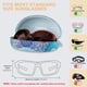 thumbnail image 3 of Estuche rígido para lentes de sol molshine para mujeres y hombres (Mandala), 3 of 6