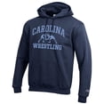 thumbnail image 2 of Men's Champion Navy North Carolina Tar Heels Wrestling Icon Pullover Hoodie, 2 of 3