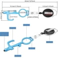 thumbnail image 3 of 6 Pieces Contactless Door Opener, Touchless Contactless Key For Atm Touch Screen Doors, 3 of 3