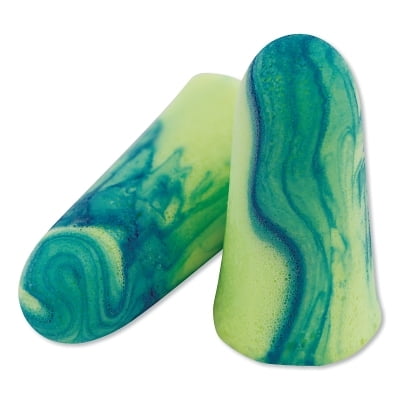 

Soothers Moisturizing Disposable Earplug Soft Foam Blue/Green Uncorded | Bundle of 2 Boxes