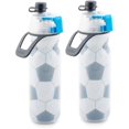 thumbnail image 1 of O2Cool HMLDP0700E002SB1 Bouteille d'Eau Mist N Sip pour Boire et Brumiser, Soccer - Lot de 2, 1 of 8