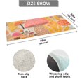 thumbnail image 3 of Mushrooms Luxury Kitchen Rug Non Slip Bathroom Plush Mat Shaggy Bedroom Carpet 39"x20", 3 of 6