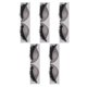 thumbnail image 2 of GOOHOCHY 5 pares de pegatinas para sombras de ojos y pestañas postizas - Calcomanías de maquillaje precortadas - Sombras de ojos fáciles de aplicar con pestañas postizas 3D - Herramienta de, 2 of 8