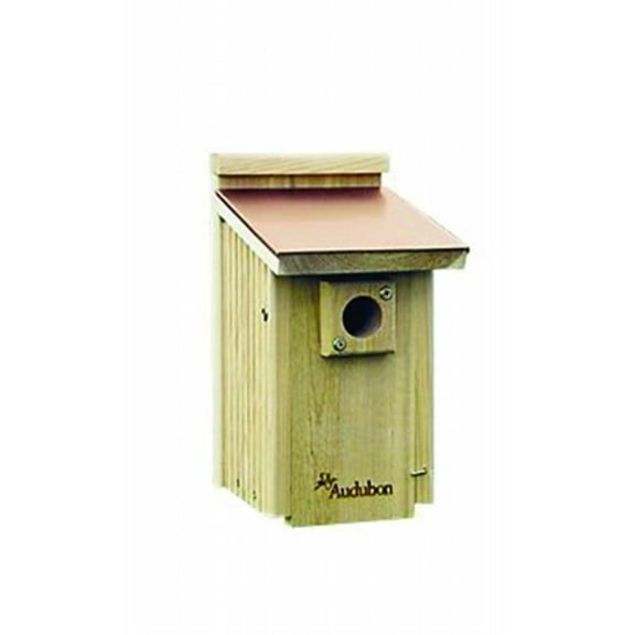 Audubon-woodlink - Coppertop Bluebird House- Tan - NACOPBB
