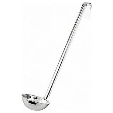 Crestware Ladle,10 in L,Silver OPL03