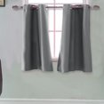 thumbnail image 2 of Winty Rod Pocket Curtain Panel,Blackout Curtain Panel,2Pc Insulated Foam Lined Heavy Thick Grommet Window Curtain Panels, 2 of 2