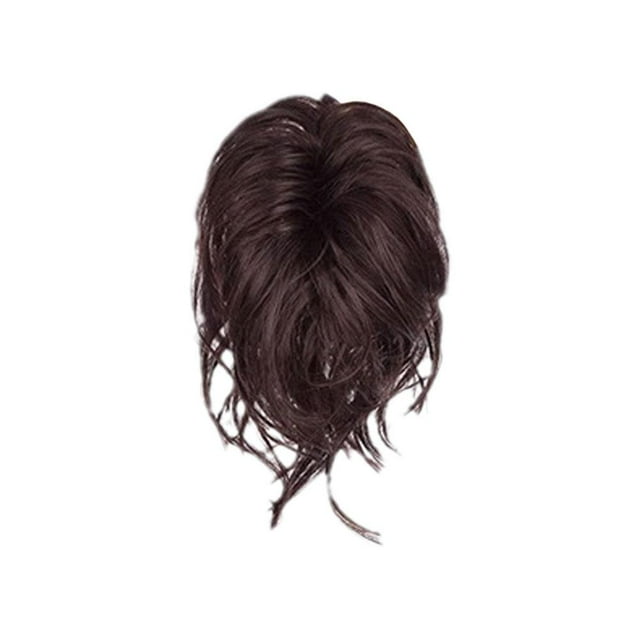 Wavy Ponytail Ribbon Short Wavy Ponytail Ribbon Drawstring Wrap Around Hair M0 C0B4