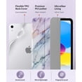 thumbnail image 4 of Funda MoKo para iPad 11ª y 10ª generación, 11/10,9 pulgadas con TPU, color morado, 4 of 8