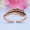 Rose Gold, variant on Co. Feather Toe Band Ring 925 Sterling Silver Thin Adjustable Stylish for Women