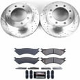 thumbnail image 3 of PowerStop Rear Z23 Evolution Sport Carbon-Fiber Ceramic Brake Pad and Drilled & Slotted Rotor Kit Fits: FORD Select Models K5203, 3 of 10