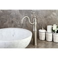 thumbnail image 2 of Kingston Brass KB3428BL Vessel Sink Faucet, Brushed Nickel, 2 of 3
