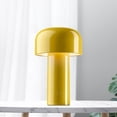 thumbnail image 1 of Modern Table Lámpara LED Nordic Metal Decoración Puertos USB 1800 MAH ghtlight For me ghtstand de Comedor Oficin Amarillo Colco Lámpara de hongos, 1 of 7