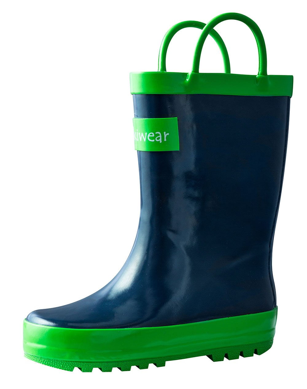 Oaki Kids Waterproof Rain Boots with EasyOn Handles