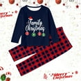 thumbnail image 3 of Gytharion Christmas Family Matching Pajamas Set Funny Long Sleeve Christmas Printed Sleepwear and Plaid Pants 2 Piece Xmas Loungewear Set Winter Soft Comfy Holiday Pjs Set for Family, 3 of 4