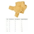 thumbnail image 4 of 4 Legged Clothes Pets Apparel - Warm Dog Sweater - Coat Plush Onesie Jumpsuit Pajamas Soft Puppy Cat - for Small Medium Male Female Dogs,Blue, 4 of 5