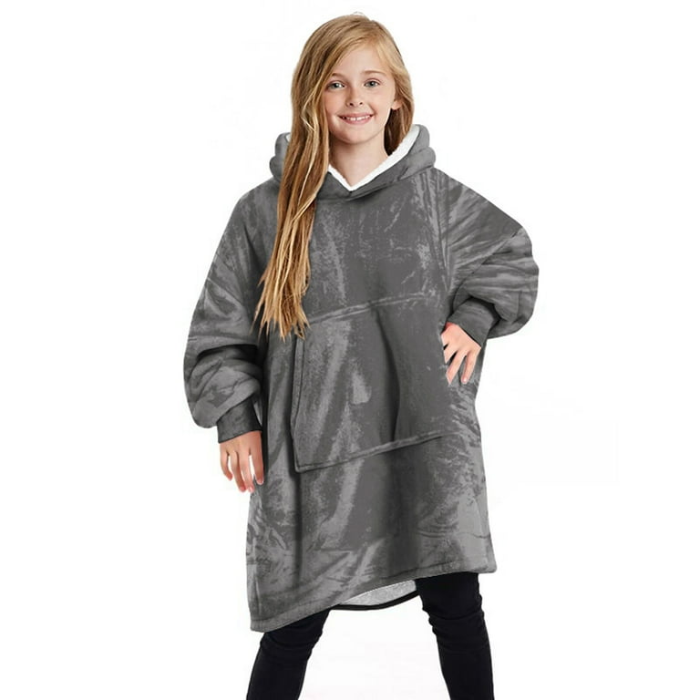 Walmart blanket sweatshirt hotsell