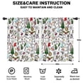 thumbnail image 2 of Blackout Kids Curtains,Multicolor Christmas Pattern Childrens Insulated Curtains Set Of 2,Bedroom Essentials,Toddler Room Decor 42"x54", 2 of 5