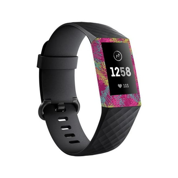 MightySkins FITCHAR3-Magenta Summer Skin for Fitbit Charge 3 - Magenta Summer