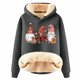 thumbnail image 1 of WILLBEST Sudadera con Capucha Estampada Navideña para Mujer XXXX-Grande, 1 of 4