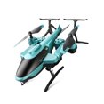 thumbnail image 2 of TureClos 2.4G WiFi Drones para principiantes Retorno de un botón Helicóptero inalámbrico Aplicación de teléfono móvil Juguete de control remoto para niños Adultos Niños Regalos Azul con cámara TureClos JD731879046, 2 of 7