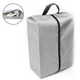 thumbnail image 2 of Paquete de 2 bolsas organizadoras para almacenamiento de zapatos, tela de nailon impermeable con cremallera resistente para viajar, 2 of 5