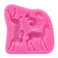 Forest Animals Cake Molds Silicone Fondant Molds Silicone Baking Mold