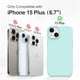 thumbnail image 2 of Funda de teléfono GONEZ de silicona magnética para iPhone 15 Plus 6.7, 2 of 8