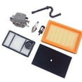 thumbnail image 3 of Motor de carburador Carbo Rebuild Kit Motor Filtro de aire Tubos de aceite Herramienta de alimentación Máquina de construcción Reemplazo para TS400 kenally VI001775-00, 3 of 7