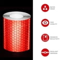 thumbnail image 4 of 4 Pcs Self Adhesive Reflective Tape, Reflective Sticker Safety Warning Reflective Self Adhesive Warning Tape Visibility Safety Tape, 4 of 5