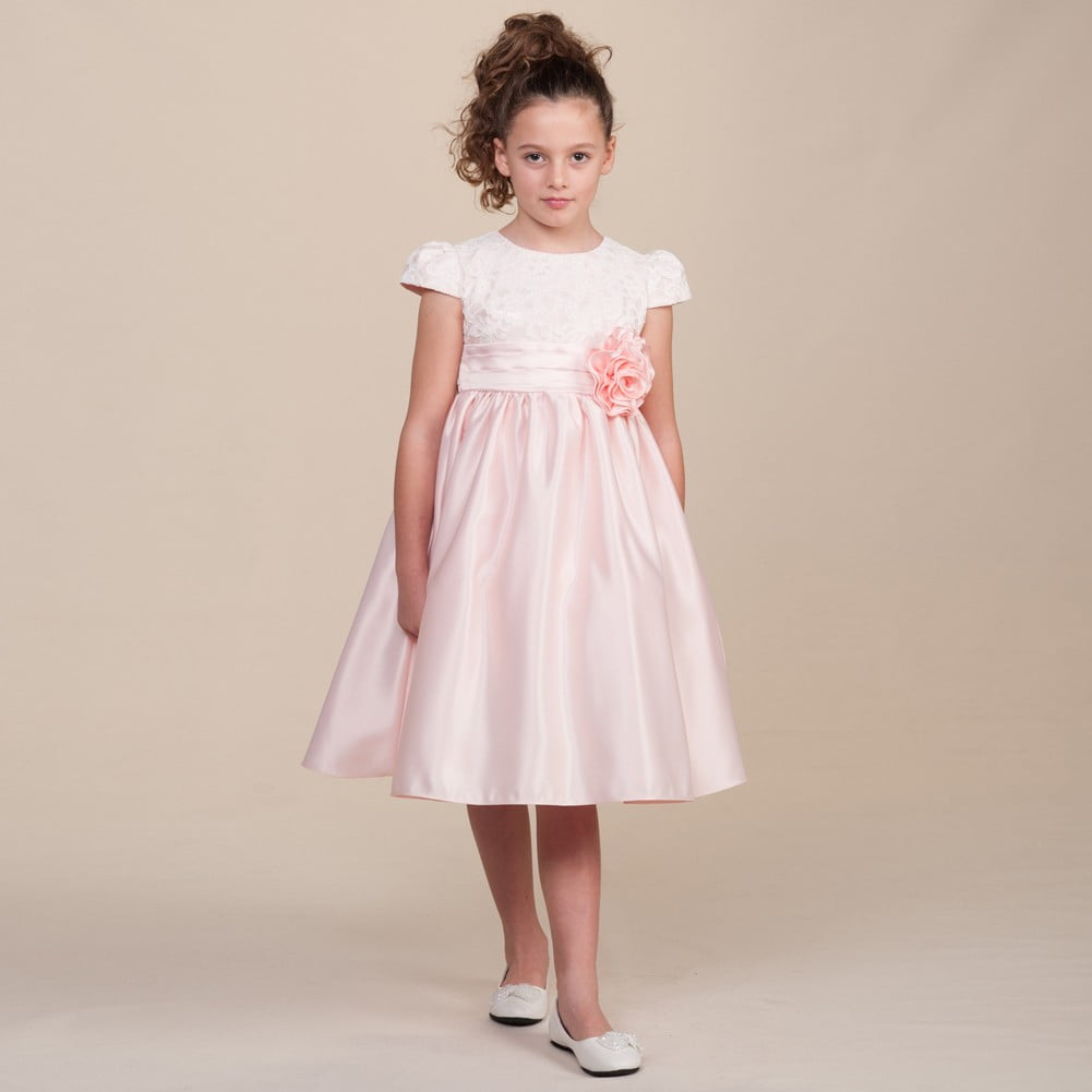 light pink little girl dress