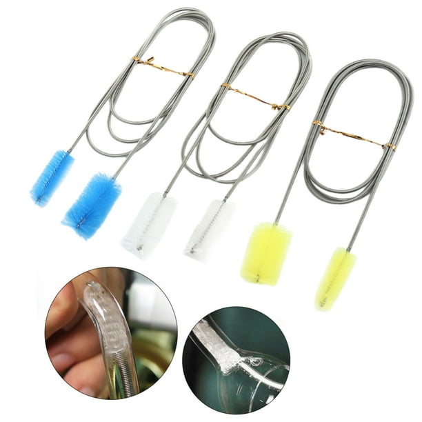 Kripyery U Tube Brush DoubleHead Cleaning Scrubber Water Pipe Cleaner