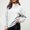 Gray women oversized sweatshirt a1, variant on Women Fall Winter Long Sleeve Oversized Sweatshirts Wrap Mock Turtleneck Pullover Sweater Casual Daily Streetwear Tops, Gray 2XL