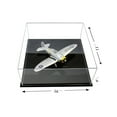 thumbnail image 2 of Deluxe Clear Acrylic Model Plane Display Case (A029-A), 2 of 11