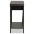 thumbnail image 4 of Baxton Studio Herman Modern and Contemporary Dark Brown Finished Wood 1-Drawer Console Table, 4 of 7