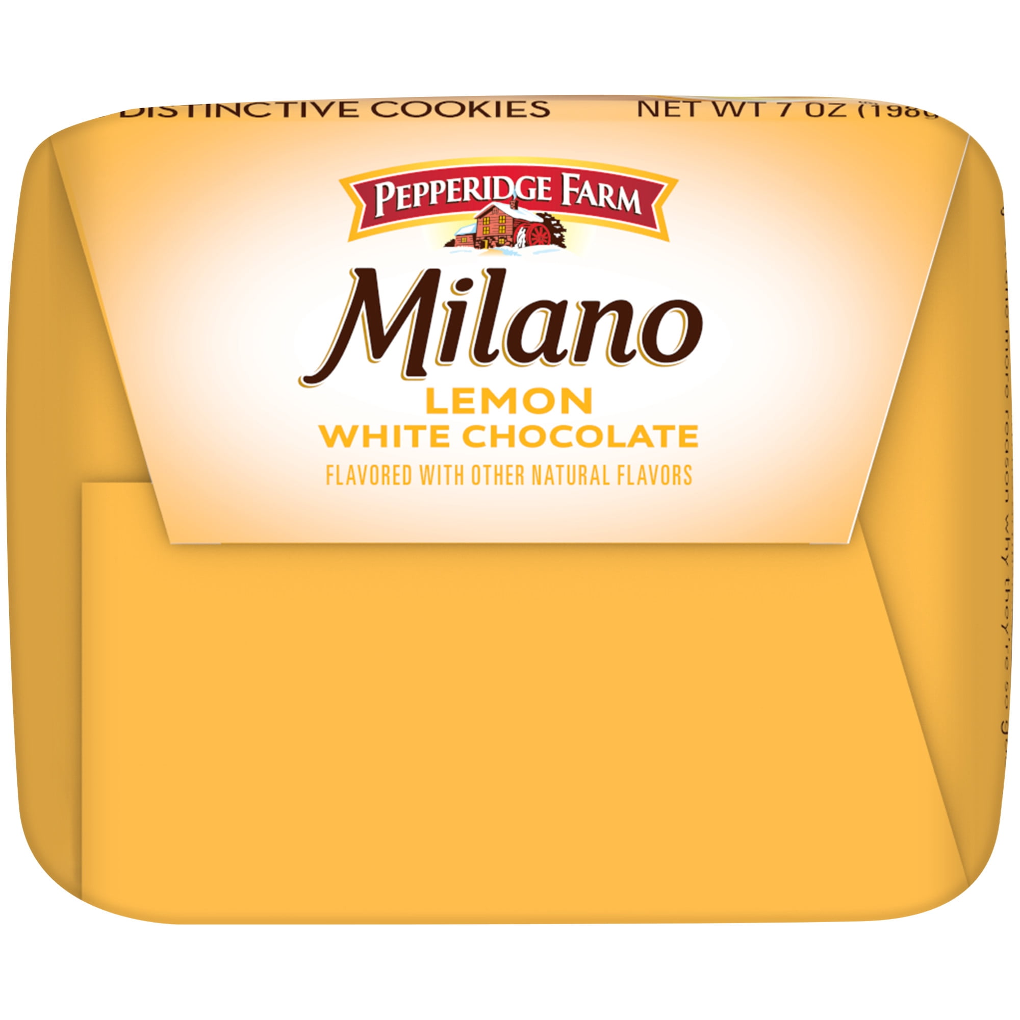 Pepperidge Farm, Milano Cookies, 7 oz Bag, White Chocolate Lemon