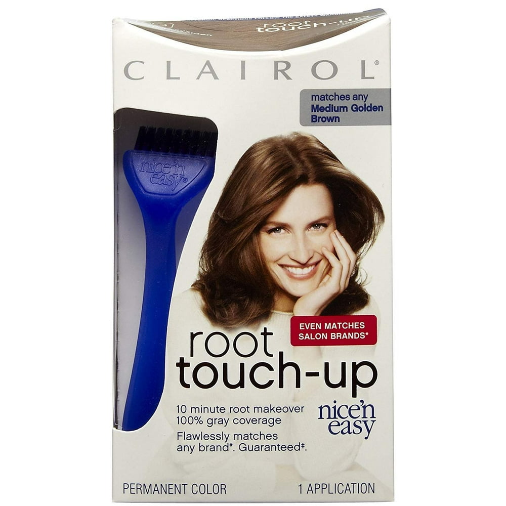 Clairol Nice 'N Easy Root TouchUp Kit, Medium Golden Brown 5G