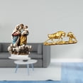 thumbnail image 2 of Decoración De Escritorio Acrílica 2D, Regalo único DIY, Adorno De Mesa, Decoración Del Hogar Para El Rincón Festivo, Chimenea, Figura De Toro, Estatua De Oso Y Toro Feng Shui, Obra De Arte, 2 of 8