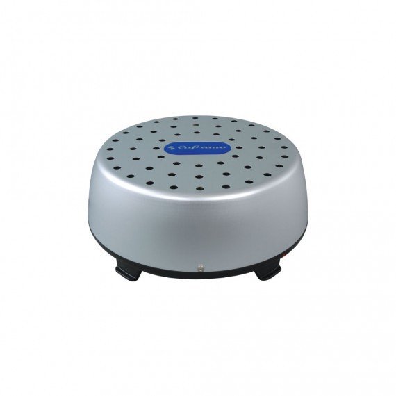 Caframo Déshumidificateur Limité 9406CAABX Stor-Dry; Diamètre 10,1 Pouces x Hauteur 4-1/2 Pouces; 120 Volts AC; 60 Hz; 70 Watts; 256 BTU; Argent; Boîtier en Aluminium Anodisé