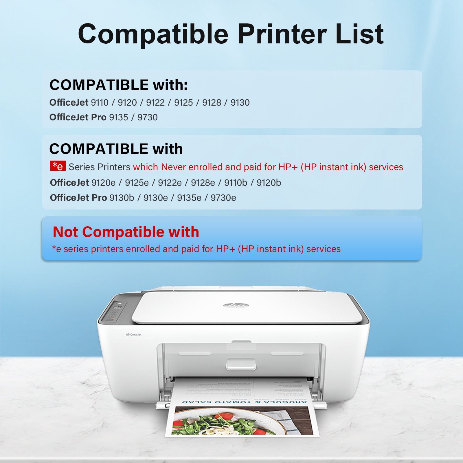 936e 936 XL Ink Cartridges 936e 936XL 936 compatible for OfficeJet Pro 9125e 9120e 9730e 9130 9135e 9122e 9128e 9110b 9120b 9130b 9130e Printer 936e Ink (Black, Cyan, Magenta, Yellow)