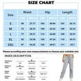 thumbnail image 3 of BRDFRL Women's 2024 Fall Fleece Lined Winter Sweatpants Open Bottom Lounge Pants Athletic Joggers for Teen Girls Black M, 3 of 7