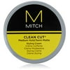 Paul Mitchell Mitch Clean Cut Medium Hold/Semi-Matte Styling Cream for Men, 3 Ounce
